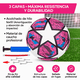 thumbnail image 3 of Balón Fútbol Soccer No.5 Termosellado Champions Rosa con Bomba y Accesorios, 3 of 11