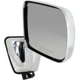 thumbnail image 2 of Mirror Compatible With 1988-1989 Dodge D100 1988-1993 D250 Right Passenger Side Chrome Kool-Vue, 2 of 6