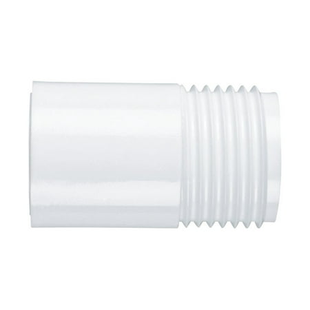 Lasco  PVC  Hose Adapter  1/2 in. Dia. x 3/4 in. Dia. White  1