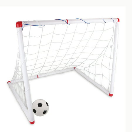 DIY Youth Sports Toy Soccer Goals with Soccer Ball and Pump Practice Scrimmage Game - (Best Youth Soccer Academies In The World)