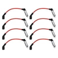 thumbnail image 1 of , 8 piezas 10,2 mm/0,40 pulgadas Cable de encendido de bujía Juego de cables de bujía Valor excepcional Jadeshay A, 1 of 8
