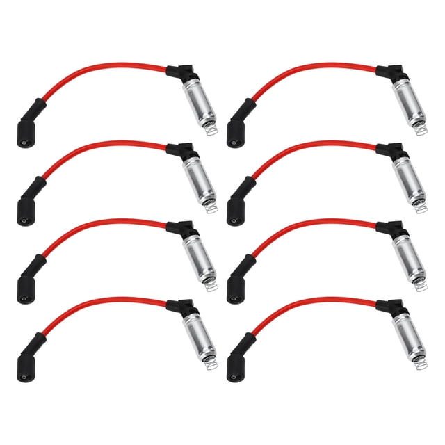 , 8 piezas 10,2 mm/0,40 pulgadas Cable de encendido de bujía Juego de cables de bujía Valor excepcional Jadeshay A