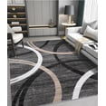 thumbnail image 2 of ChakmeOne 8x10 Washable Rug for Living Room Modern Abstract Area Rug Low Pile Non Slip for Home Office & High Traffic Areas, 2 of 7
