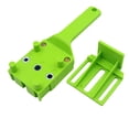 thumbnail image 4 of pasador taladro localizador herramienta de carpintería Mini juntas de pasador de plástico- Verde Gloria Plantilla para tacos de carpintería, 4 of 9