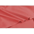 thumbnail image 5 of 6 Piece Bamboo Sheets Set- Silky-Stronger Than Cotton Cool Sheets-Wrinkle Free-Deep Pockets 16"-Extremely Soft Bamboo Rayon Sheets-Calking,Coral, 5 of 5