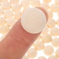 thumbnail image 2 of Miangastore Light Yellow Half Craft Balls for Jewelry Making Safe Durable Plastic Material 200 Pieces, 2 of 8