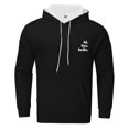 thumbnail image 2 of Gibobby Sudadera polar hombre Sudadera Forro Polar cómoda Sudadera con Capucha para Hombre(Negro,CH), 2 of 3