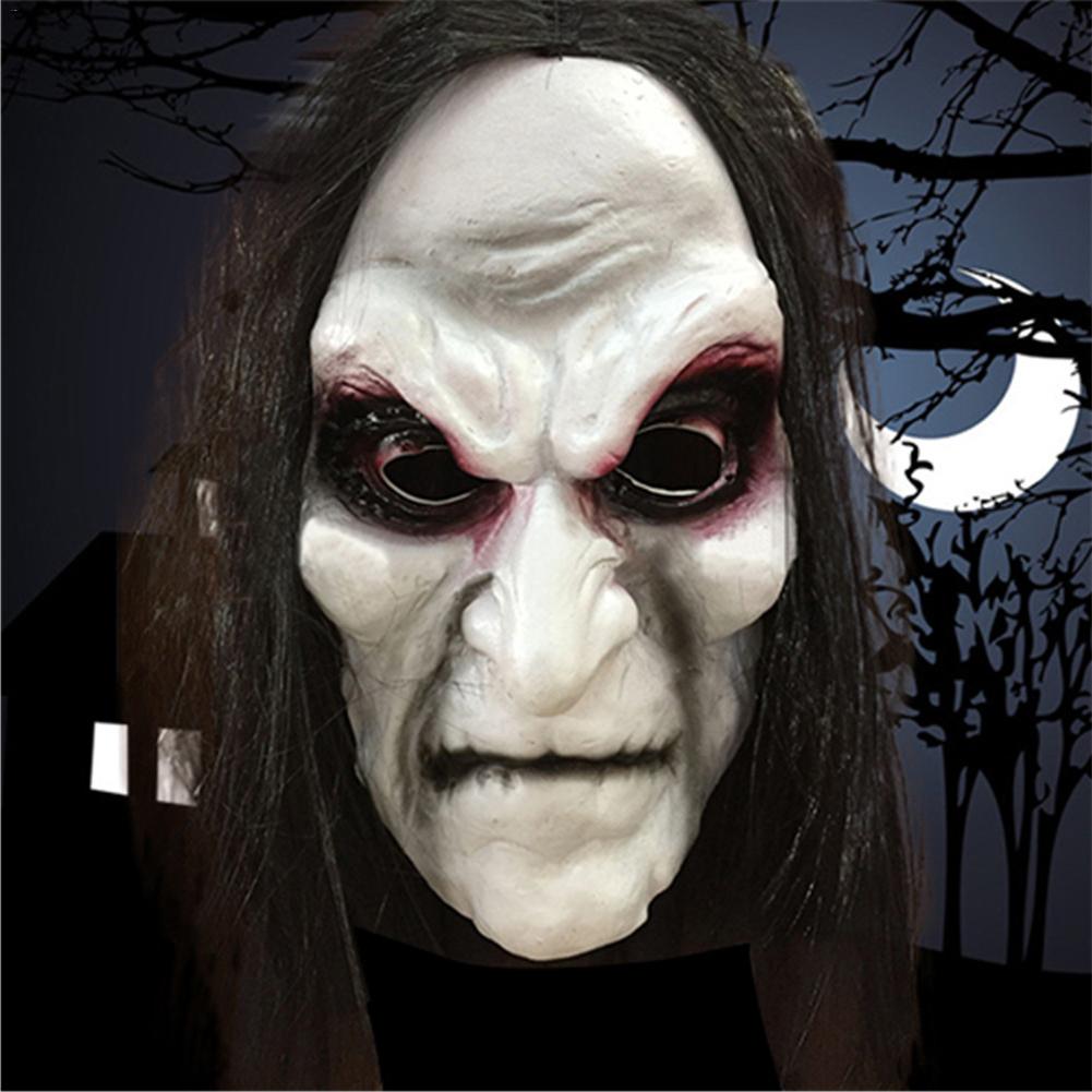 Masque Tête De Mort En Latex - Masque D'Horreur Complet Pour Halloween, Carnaval Et Fêtes Déguisées
