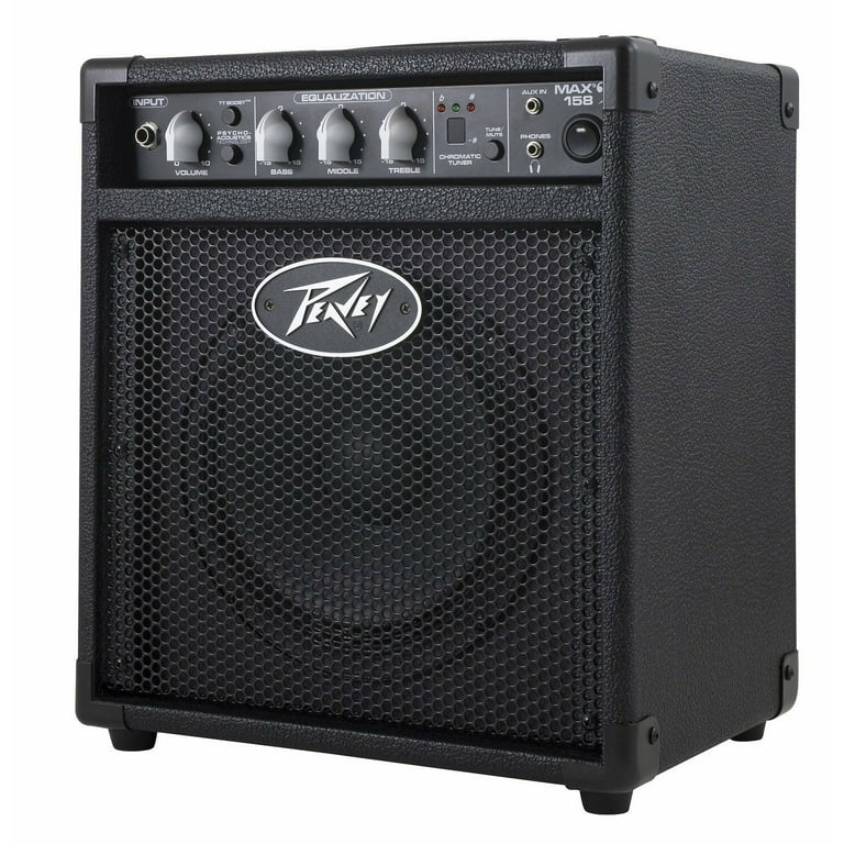 Peavey Max 158 20 Watt Bass Practice Combo Amp Amplifier Walmart
