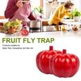 thumbnail image 3 of BPPEG 2 Pack Fruit Fly Traps for Indoor Use, Reusable Gnat Catcher for Kitchen and Home, Non-Toxic Decorative Insect Trap, Easy Use, No Bait Included, 3 of 7