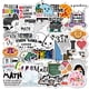 thumbnail image 1 of Stickers Math de vinilo impermeable, 50 unidades, para botellas de agua, ordenador portátil, 1 of 2