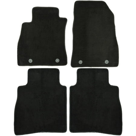 Uaa Custom Fit Black Carpet Car Floor Mats Set For Nissan Sentra