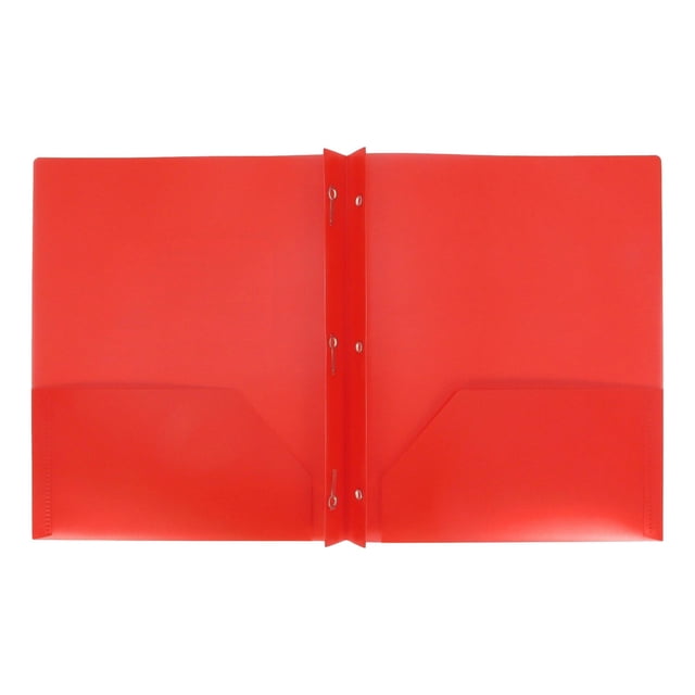 & School Tadpole PP Double Bag Folder with Double Insert Pockets for Organizing Documents and Projects