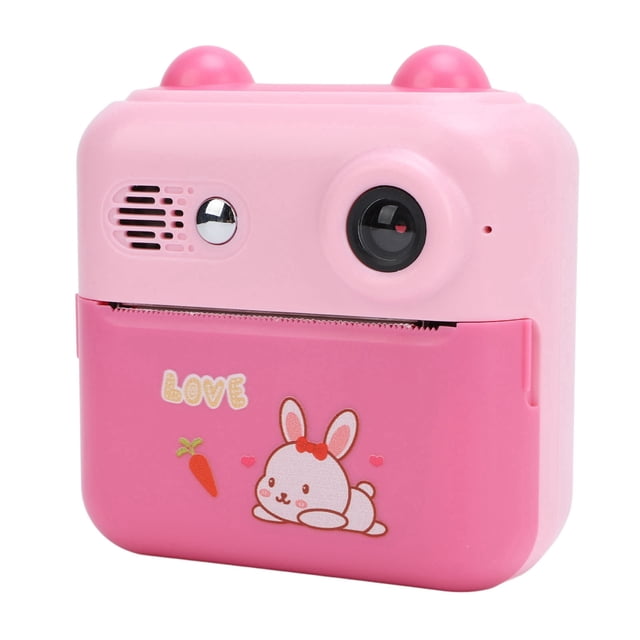 Cámara de Entresioón Instantánea Para Niños, 50mp Cámaras Instantáneas para Niños Con Pantalla de 2,4 Pulgadas, Zoom Digital de 16x Cámara de Instantánanea 1080P