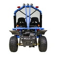 thumbnail image 4 of Massimo Go Kart GKA 200 169cc EFI 4 Stroke 2WD Go Cart, 2 Seat - Blue, 4 of 8