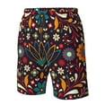 thumbnail image 5 of Kll Colorful Mexican2 Men'S Casual Summer Beach Shorts Hawaiian Shorts With Pockets-Xx-Large, 5 of 9