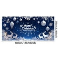 thumbnail image 2 of BotaniNest Large Garage Door Banner Outdoor For Holiday Season Front Porch Yard Festive Party Welcome Sign, 2 of 5