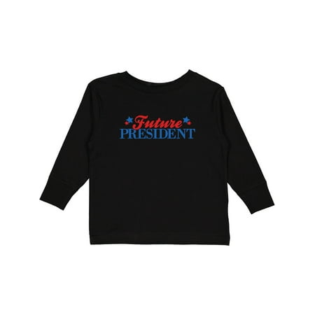 

Inktastic Future President Gift Toddler Boy or Toddler Girl Long Sleeve T-Shirt