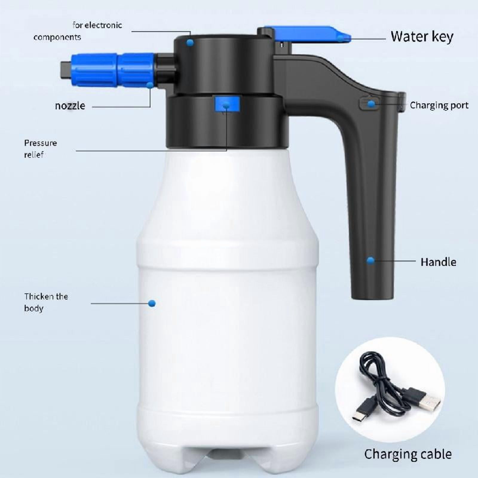 Electric Foam Sprayer Car Wash Home Garden Clean Detailing Snow Foam Cannons