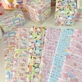 thumbnail image 2 of Hello Kitty Kawaii My Melody Cinnamoroll papel de envolver Regalo de Cumpleaños de vacaciones, Anime Sanrioed Girl Heart Table Mat Background, 2 of 4