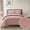 Blush, variant on Byron 2 or 3 Piece Duvet Cover Set Contemporary Solid Color Shell