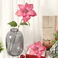 thumbnail image 5 of 8 Pack Poinsettia Flowers Artificial Christmas Decorations Christmas Poinsettia Flowers for Christmas Tree Poinsettias Artificial Flowers for Xmas Decor DIY for Home Vase Indoor Outdoor Garden, 5 of 6