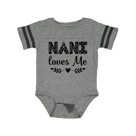 

Inktastic Nani Loves Me Baby Clothes Gift Baby Girl Bodysuit