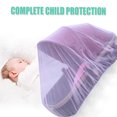 thumbnail image 3 of Mikilon Mosquito Net for Stroller,Encrypted Stroller Mosquito Net Full Cover ,Breathable & Foldable Netting for Baby Stroller Mosquito Net Cover(Pink), 3 of 4