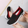 thumbnail image 6 of Xiaoxatg Comfortable Women's Casual Shoes for Everyday Use with Breathable Mesh Design Ideal for Spring and Summer Pairing with Jeans and Casual Outfits 8.5 Black, 6 of 9