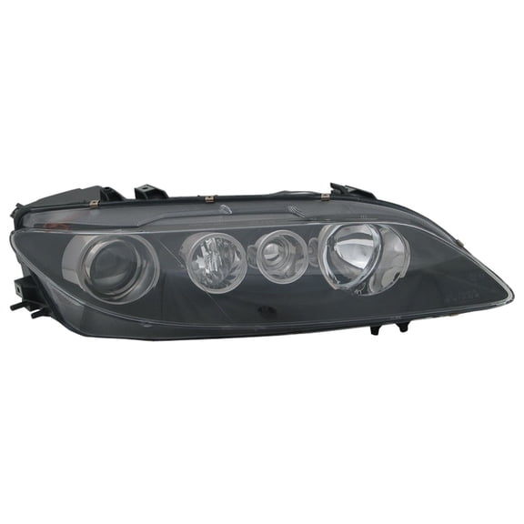 KAI New CAPA Certified Standard Replacement Passenger Side Headlight Lens And Housing, Fits 2006-2008 Mazda 6
