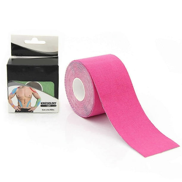 Kinesiology Tape, Athletic Tape Supports & Protects Muscles, Knees, Shoulders & Plantar Fasciitis, Waterproof & Hypoallergenic Kinesiology Tape