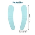 thumbnail image 2 of Unique Bargains 4 Pair Toilet Seat Cover Pad Bathroom Warm Toilet Seat Cushion Washable Reusable Blue S Size, 2 of 6