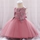 thumbnail image 1 of Vestido de princesa con bordado de mariposas, vestido de algodón de luna llena para niñas, vestido de cumpleaños para niños, 1 of 6