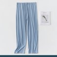 thumbnail image 6 of Tnhcen Plus Size Maternity Lounge Pants Soft Breathable Adjustable Waistband Loose Fit Pajama Pants for Indoor/Outdoor Wear M-3XL, 6 of 6