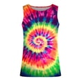 thumbnail image 3 of Awdenio New Men's Summer Tanks Tops Workout Colorful Fireworks Print Camisole Sport Round-Neck Sleeveless Fashion T Shirts Vest, 3 of 4