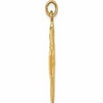 thumbnail image 3 of 14K Yellow Gold Solid Polished/Satin Medium 4-Way Medal (31 X 23.5) Made In United States -Jewelry By Sweet Pea, 3 of 8
