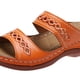 thumbnail image 2 of Sandalias Retro Mujer Sandalias Cómodas Con Tacón Cuña Con Boca Pez Gran Tamaño Europeas Y Americanas (Naranja 39), 2 of 9
