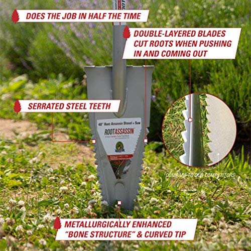 Root Assassin Shovel Award Winning Shovel Best of All Garden Tools Best of