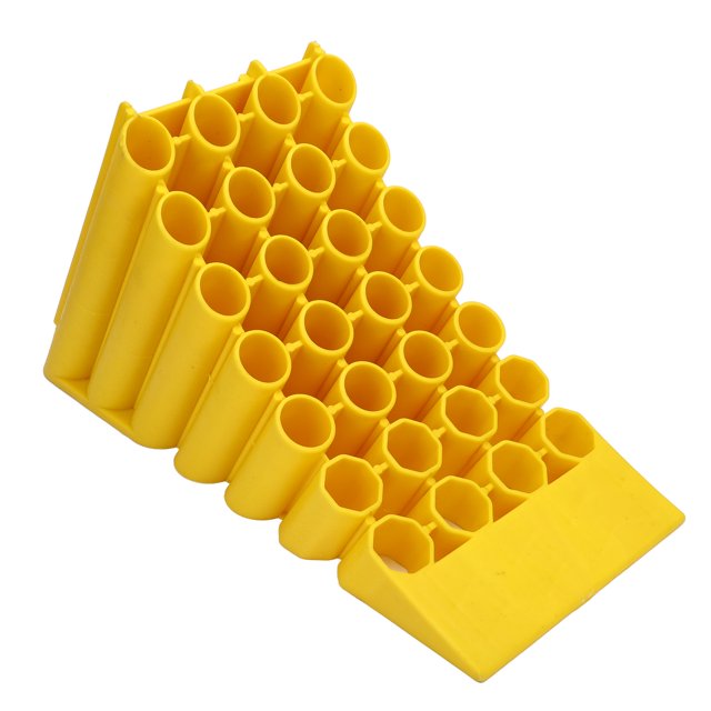 Cale de Roue, Capacité de Poids 1-3 Tonnes 17.32x7.87x19.69 Po Bloc d'Arrêt de Roue en Plastique pour RV pour Camion pour Voiture