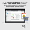 thumbnail image 5 of Avery Removable Label Safety Signs, Printable, 7"x10", 15/PK (61515), 5 of 8