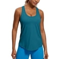 thumbnail image 1 of Musculosa CRZ YOGA de Algodón Pima con Espalda Nadadora Verde Talle S, 1 of 4