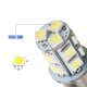 thumbnail image 4 of Señal de giro LED automotriz 12V-24V blanco 1156 (20 uds) JAMW Sencillez, 4 of 5