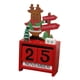 thumbnail image 3 of Calendario navideño de escritorio, decoración, calendario perpetuo, rústico con bloques numéricos. Estilo F, 3 of 9