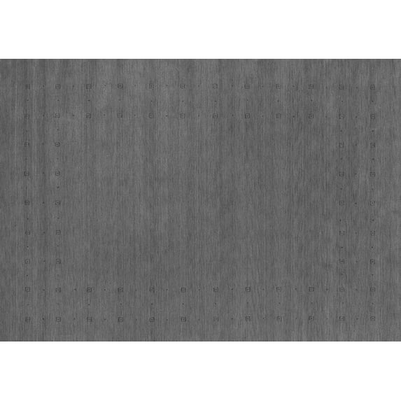 Ahgly Company Indoor Rectangle Abstract Gray Contemporary Area Rugs, 5' x 7'