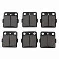 thumbnail image 2 of Brake Pads Front And Rear Set, 6Pcs Iron Front And Rear Brake Pads Front Brake Pads Easy Installation for 400EX 400X Sportrax 9914, 2 of 7