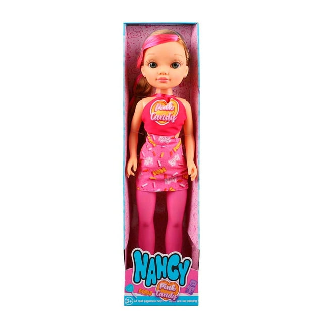 Muñeca Nancy Pink Candy Castaño Claro