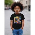 thumbnail image 1 of Camiseta de manga corta para niño y niña con alfabeto colorido e ilustraciones de animales - Beige, ropa informal de verano, cuello redondo, algodón suave, camisetas bonitas, 1 of 7
