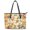 Autumn Foliage with Berries, variant on Uourmeti Fall Village Scene Satchel Purse for Travel, PU Leather Saddle Handbag with Casual Durable Top Handle Tote Bag