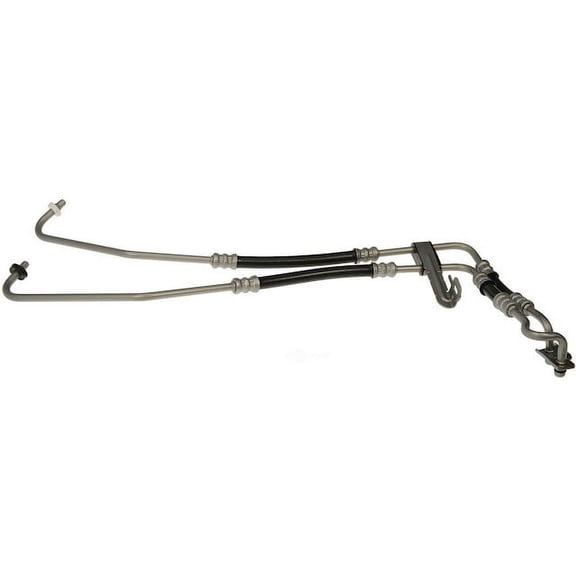 Inlet and Outlet Auto Trans Oil Cooler Hose Assembly - Compatible with 2009 - 2010 Dodge Journey 3.5L V6