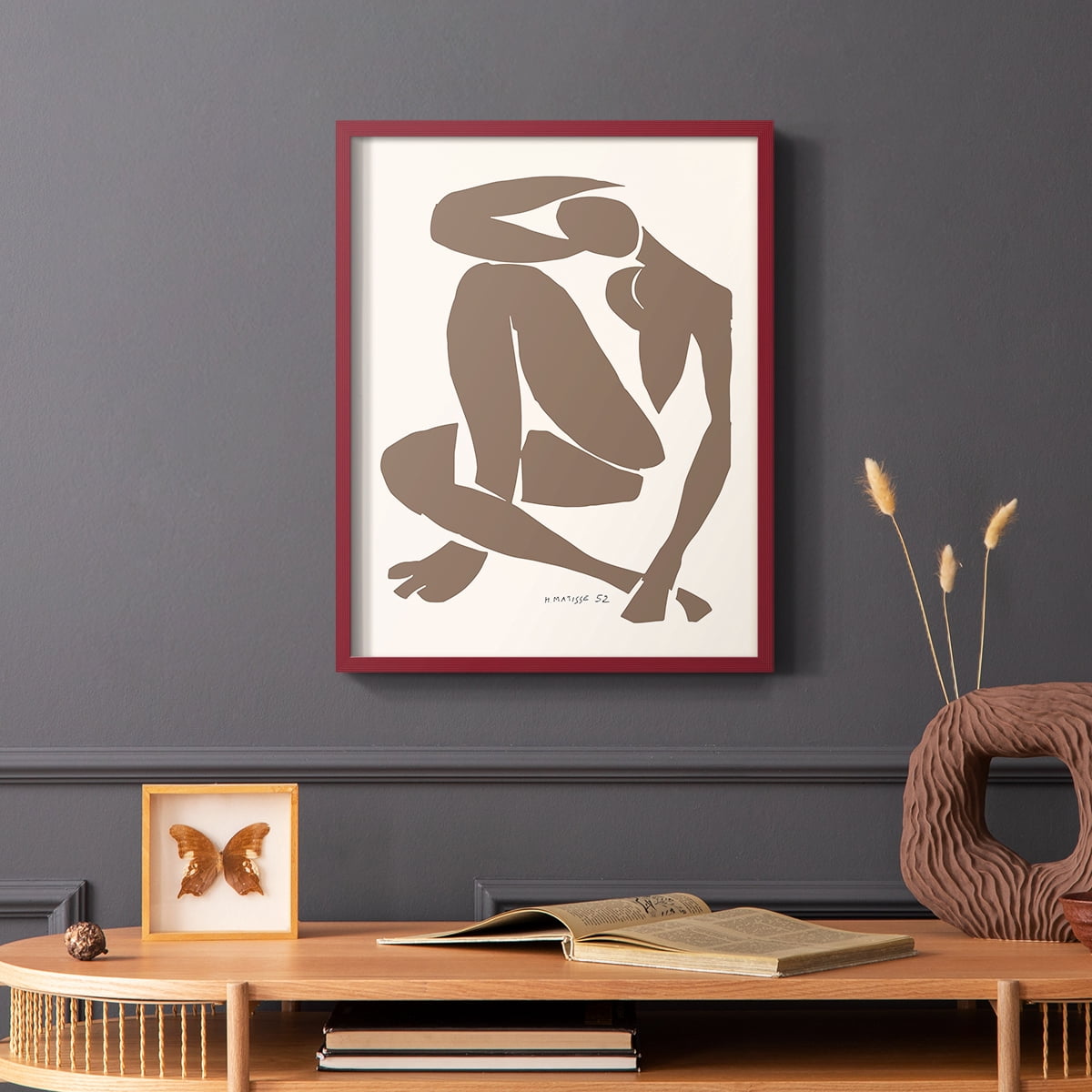 Matisse CCXVI in Solid Wood 11 x 14 Framed Print